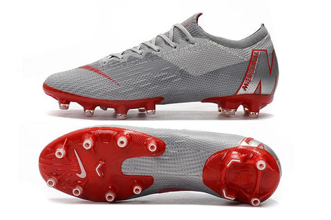 Image of NIKE Mercurial Superfly VI 360 Elite AG High Low Silver Red - KicksNatics