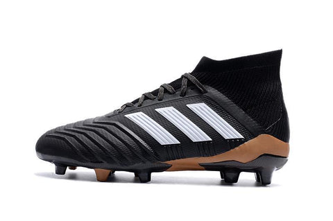Image of Adidas Predator 18.1 FG Soccer Cleats Running White Infrared Black - KicksNatics