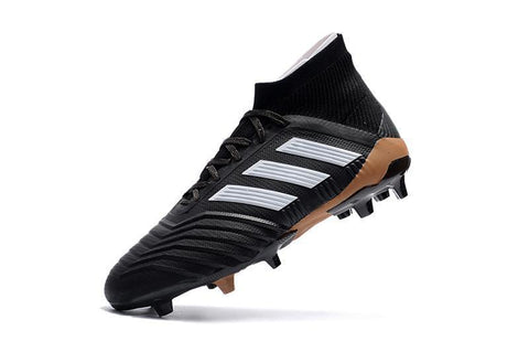 Image of Adidas Predator 18.1 FG Soccer Cleats Running White Infrared Black - KicksNatics