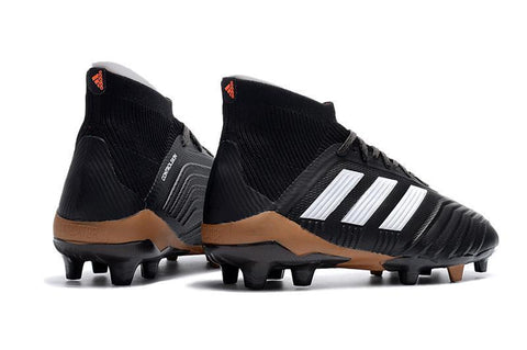 Image of Adidas Predator 18.1 FG Soccer Cleats Running White Infrared Black - KicksNatics