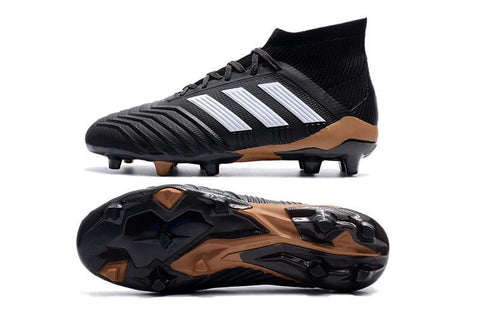 Image of Adidas Predator 18.1 FG Soccer Cleats Running White Infrared Black - KicksNatics