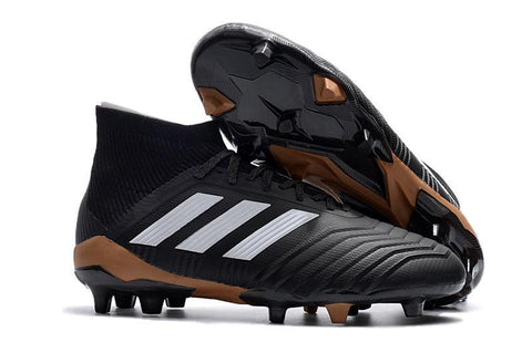 Image of Adidas Predator 18.1 FG Soccer Cleats Running White Infrared Black - KicksNatics