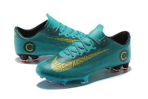 Image of Nike Mercurial Vapor XII Pro FG green C ronaldo - KicksNatics