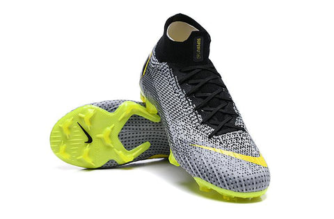 Image of NIKE Mercurial Superfly VI 360 Elite FG Grey Yellow - KicksNatics