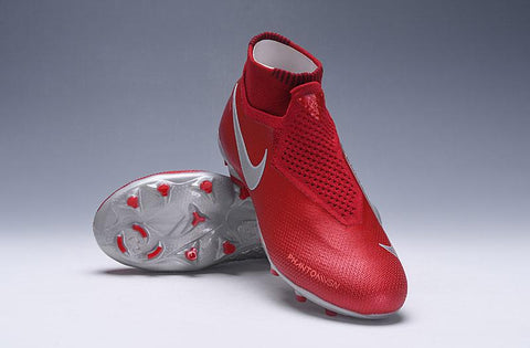 Image of Nike Phantom Vision Elite DF FG Red Silver