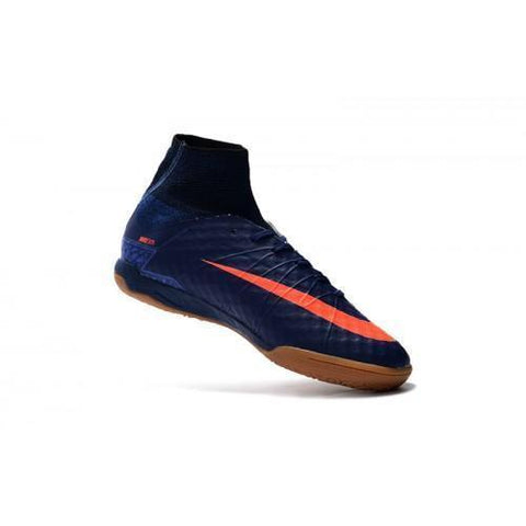 Image of Nike HypervenomX Proximo IC Soccer Shoes Game Royal Total Crimson - KicksNatics