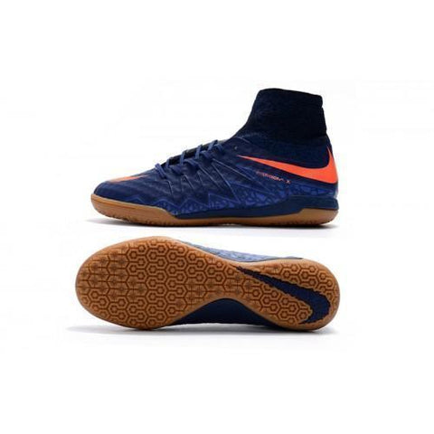 Image of Nike HypervenomX Proximo IC Soccer Shoes Game Royal Total Crimson - KicksNatics