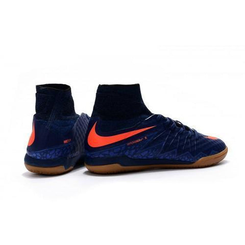 Image of Nike HypervenomX Proximo IC Soccer Shoes Game Royal Total Crimson - KicksNatics