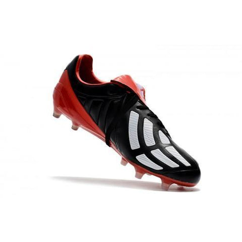 Image of Adidas Predator Mania Champagne FG Soccer Cleats Core Black Red White - KicksNatics