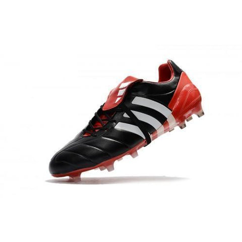 Image of Adidas Predator Mania Champagne FG Soccer Cleats Core Black Red White - KicksNatics