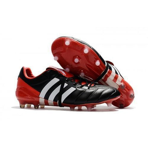 Image of Adidas Predator Mania Champagne FG Soccer Cleats Core Black Red White - KicksNatics