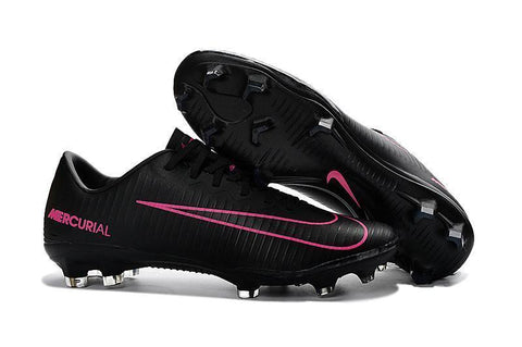 Image of Nike Mercurial Vapor XI FG Soccer Cleats Black Pink - KicksNatics