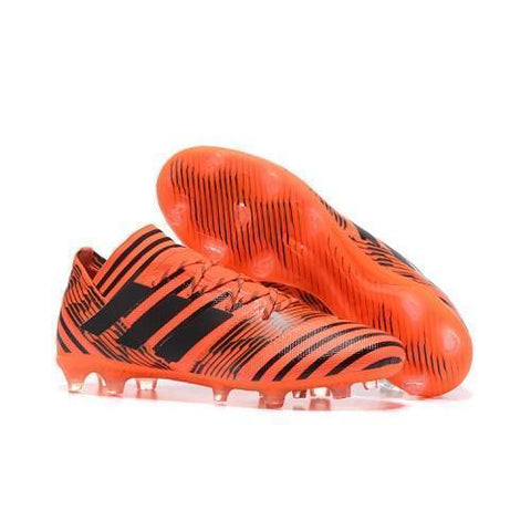 Image of Adidas Nemeziz Messi 17+ 360 Agility FG Soccer Cleats Orange Black - KicksNatics