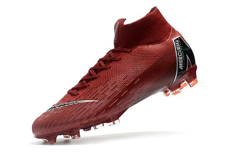 Image of NIKE Mercurial Superfly VI 360 Elite Neymar FG Maroon High Cut - KicksNatics