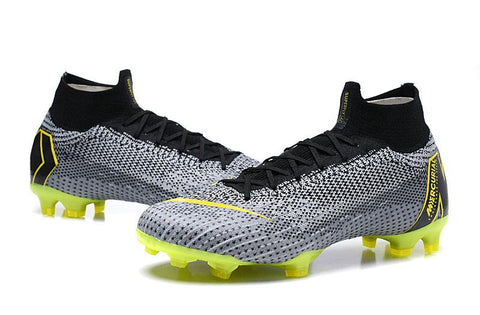 Image of NIKE Mercurial Superfly VI 360 Elite FG Grey Yellow - KicksNatics