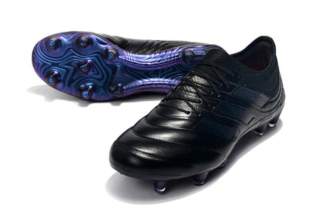 Image of Adidas Copa 19.1 FG Black Blue - KicksNatics