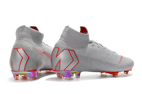 Image of NIKE Mercurial Superfly VI 360 Elite FG Grey Pink - KicksNatics