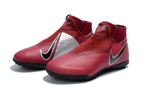 Image of Nike Phantom Vision Elite TF Nike Turf Maroon Black - KicksNatics