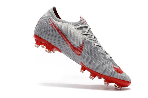 Image of NIKE Mercurial Superfly VI 360 Elite AG High Low Silver Red - KicksNatics