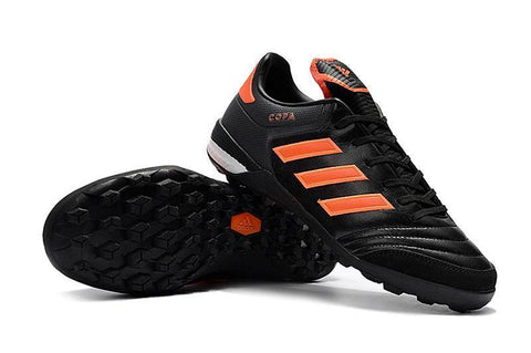 Image of Adidas Copa Tango 17.1 Turf Soccer Cleats Core Black Solar Red - KicksNatics
