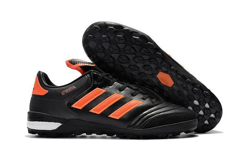 Image of Adidas Copa Tango 17.1 Turf Soccer Cleats Core Black Solar Red - KicksNatics