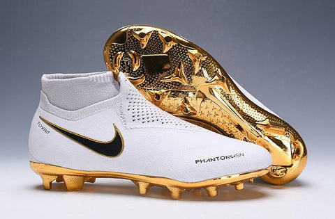 Image of Nike Phantom VSN Elite DF FG White Gold Limited Edition - KicksNatics