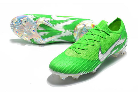 Image of NIKE Mercurial Superfly VI 360 Elite FG Green White Low Cut - KicksNatics