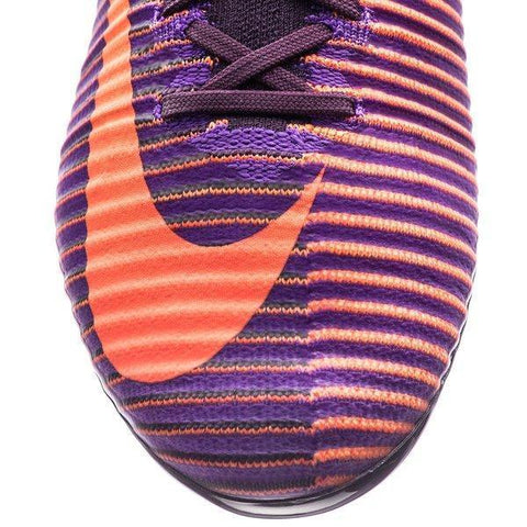 Image of Nike Mercurial Superfly V AG Soccer Cleats Purple Bright Citrus - KicksNatics