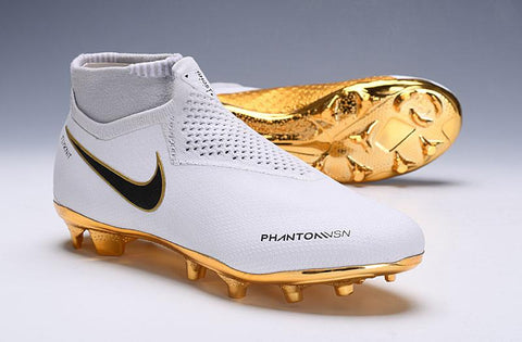 Image of Nike Phantom VSN Elite DF FG White Gold Limited Edition - KicksNatics