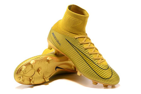 Image of Nike Mercurial Superfly V CR7 FG Gold - KicksNatics