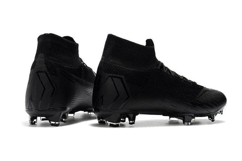 Image of Nike Mercurial Superfly VI 360 Elite FG Soccer Cleats All Black - KicksNatics