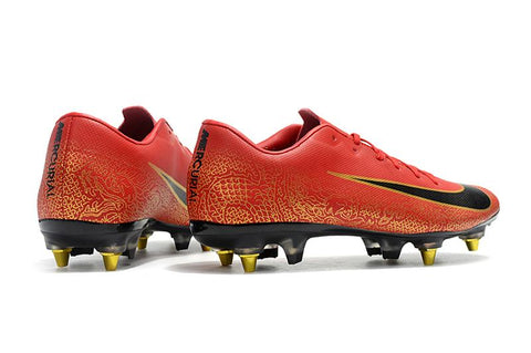Image of Nike Mercurial Vapor XII PRO SG Red Gold Lining - KicksNatics