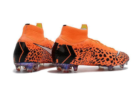 Image of Nike Mercurial Superfly VI 360 x Kim Jones FG Soccer Cleats Orange - KicksNatics