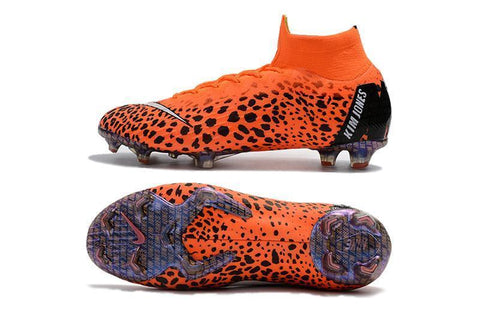 Image of Nike Mercurial Superfly VI 360 x Kim Jones FG Soccer Cleats Orange - KicksNatics