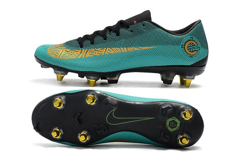 Image of Nike Mercurial Vapor XII PRO SG Blue Gold - KicksNatics