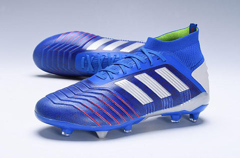 Image of Adidas Predator 19.1 FG Blue Red - KicksNatics