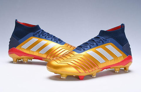 Image of Adidas Predator 19.1 FG Orange Blue - KicksNatics