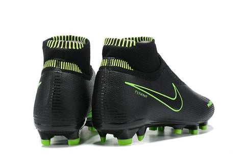 Image of Nike Phantom Vision Elite DF FG Black Green Lining