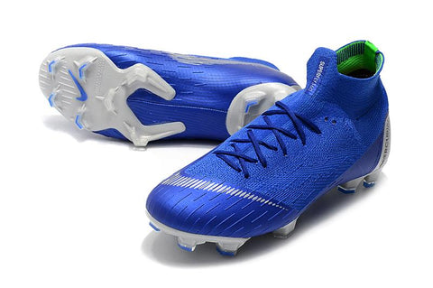 Image of NIKE Mercurial Superfly VI 360 Elite FG Blue Silver - KicksNatics