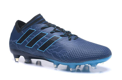 Image of Adidas Nemeziz Messi 17+ 360 Agility FG Soccer Boots Blue Core Black - KicksNatics