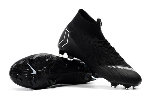 Image of NIKE Mercurial Superfly VI 360 Elite FG Black White - KicksNatics