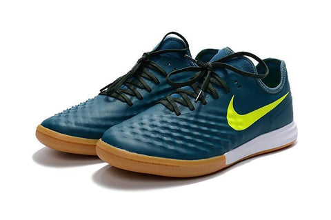Image of Nike MagistaX Finale II IC Soccer Shoes Seaweed Volt Hasta Mica Green - KicksNatics