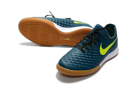 Image of Nike MagistaX Finale II IC Soccer Shoes Seaweed Volt Hasta Mica Green - KicksNatics
