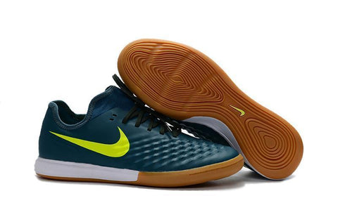 Image of Nike MagistaX Finale II IC Soccer Shoes Seaweed Volt Hasta Mica Green - KicksNatics