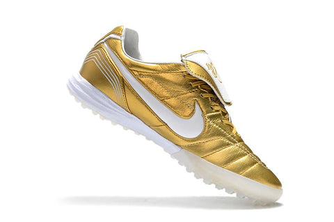 Image of Nike Tiempo Legend VII 7 R10 Elite TF Gold White