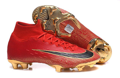 Image of Nike Mercurial Superfly VI Elite FG Red Gold - KicksNatics