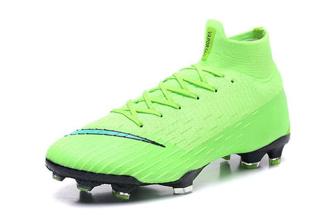Image of Nike Mercurial Superfly VI Elite FG Cool Green Blue - KicksNatics