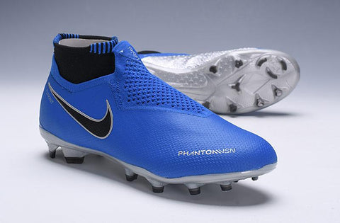 Image of Nike Phantom Vision Elite DF FG Blue Silver Black