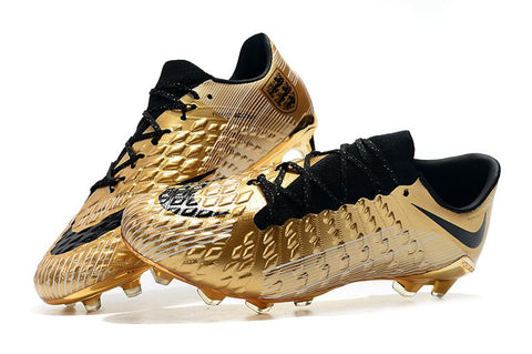Image of NIke Hypervenom Phantom III DF FG Gold Black - KicksNatics