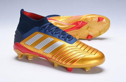 Image of Adidas Predator 19.1 FG Orange Blue - KicksNatics